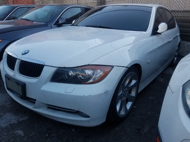 DISMANTLED - e90 A006819 C 2007-2008 BMW E90 335xi AWD  AUTOMATIC N54 ALPINE WHITE ON EARTH DAKODA LEATHER
