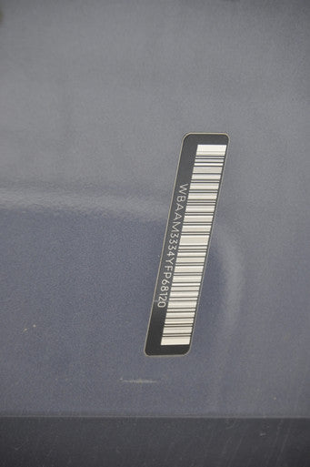 DISMANTLED - E46 FP68120 Sedan V FP68120 BMW E46 323i M52TU AUTO BUILT AUG 1999 Stahl-blau
