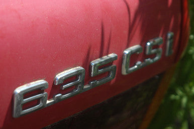 DISMANTLED BMW e24 633CSi Coupe Feb 1986 M30 Automati Red on Black 0683089 Euro All Parts