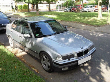 DISMANTLED AV20771 D BMW E36 328I SEDAN Arktis-silber M52 SINGLE VANOS 5 SPD 04 1997 m3 grey interior Euro All Parts