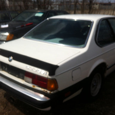 DISMANTLED - S BMW 5556107 E24 633Csi COUPE ALPINE WHITE ON BLUE M30B35 3.2L 5 SPEED MANUAL