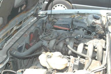 DISMANTLED - S BMW 5556107 E24 633Csi COUPE ALPINE WHITE ON BLUE M30B35 3.2L 5 SPEED MANUAL