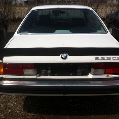DISMANTLED - S BMW 5556107 E24 633Csi COUPE ALPINE WHITE ON BLUE M30B35 3.2L 5 SPEED MANUAL