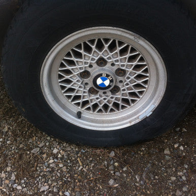 DISMANTLED - S BMW 5556107 E24 633Csi COUPE ALPINE WHITE ON BLUE M30B35 3.2L 5 SPEED MANUAL