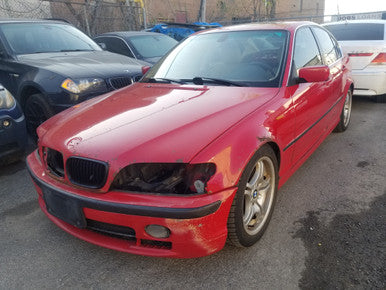 DISMANTLED - E46 KM08349 Sedan C BMW KM08349 E46 1997-2018 330i  2004 M54 6 SPD Japan-rot LEATHER
