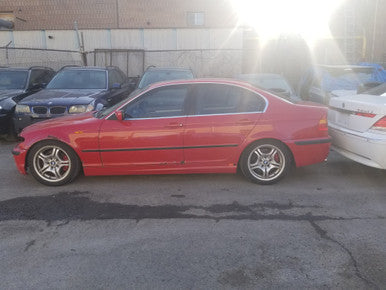 DISMANTLED - E46 KM08349 Sedan C BMW KM08349 E46 1997-2018 330i  2004 M54 6 SPD Japan-rot LEATHER