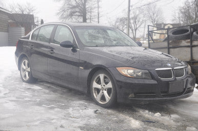DISMANTLED - E46 KL51320 Sedan CH KL51320 BMW E90 330xi 4 DR  BUILT NOV 2005 N52 6 CYL 6 SPEED MANUAL AWD Monaco-blau Metallic