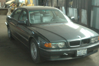 DISMANTLED - E38 DP01234 Sedan S BMW e38 740iL BUILT Sept 1998 V8 M62 Auto Blue on gray DP01234