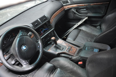 DISMANTLED-  BMW e39 540i M Package Sedan April 2001 V8 M62 AUTO Black on Black GM72411 HIT Euro All Parts GM72411- B