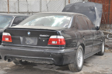 DISMANTLED-  BMW e39 540i M Package Sedan April 2001 V8 M62 AUTO Black on Black GM72411 HIT Euro All Parts GM72411- B