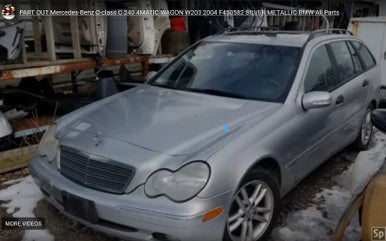 DISMANTLED - W203 F450582 Wagon Mercedes-Benz C-class C 240 4MATIC  W203 2004 F450582 SILVER METALLIC