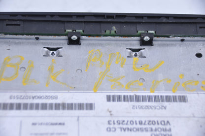 1) DH-11 BMW 65129170329 OEM Used RADIO HEAD UNIT DASH 6512 9178860-02 RA915010901N From: 2010 E90 323i 65-12-9-170-329 65129170329 Euro All Parts
