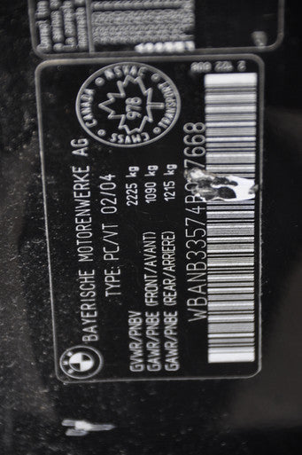 DISMANTLED - e60 B088567 C BMW E60 2001-2009 545i JULY 2004 N62 V8 B088567 BMW-Luvv