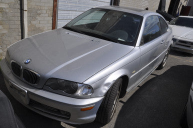 DISMANTLED - C BMW JU27366 E46 SPRITZER COUPE BUILT MARCH 2002 330Ci M54 6 SPD MANUAL COUPE TITANSILBER METALIC ON BLACK LEATHER POWER SPORT