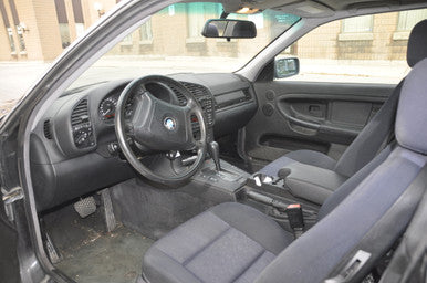 DISMANTLED - E36 EY32000 Coupe D BMW e36 318is 4 Cyl M44 1.9L 2 dr  Black on Gray EY32000 for sale