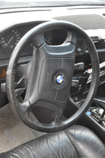 0) BMW e34 525i 5 series Nov 1995 Blue-Gray on Black Power Lux wood M50 Auto GK86985 Euro All Parts GK86985- B