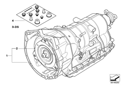 0) BMW 24007563294 OEM Automatic USED transmission GA6HP19Z ZF 24007547901 530I '04 E60 Euro All Parts