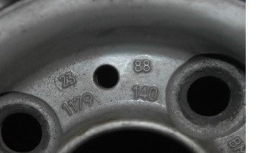 0) BMW 36111181240 RIM USED 15 IN OEM 4 Bolt Rim e30 318i 325i 1982 to 94 1181240 Euro All Parts