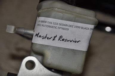 0) BMW 34311165582 Master Cylinder (New) Fits: 323Ci 2000 E46 & Other Listed Vehicles Euro All Parts