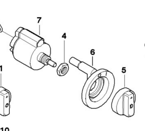 0) 43 DH BMW OEM 61318363686 USED FOG LIGHT SWITCH 530i E39 5 Series 530893 549392011 Euro All Parts
