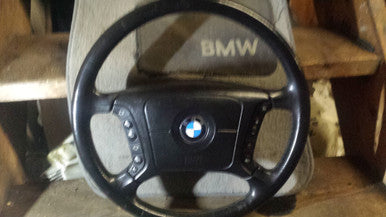 0) BMW OEM 101224 USED 32346753947 STEERING WHEEL NAB E46 318I 320I 325I 328I 330I 323I Euro All Parts