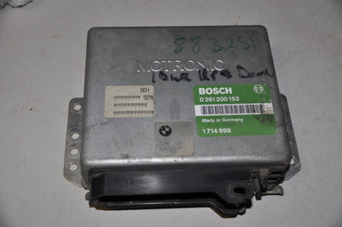 0) BMW OEM 12141714998 USED ECU / DME / ECM Engine Computer 320I 88 3' Euro All Parts