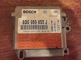 0) Audi 8D0959655 Personal Safety Device Module Left Front (USED) Fits: A4 2000 & Other Listed Vehicles Euro All Parts