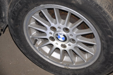 0) BMW 1097185 RIM USED 17 IN BMW OEM 3 piece pt# 1097185 with tire E36 e39 1097185 Euro All Parts