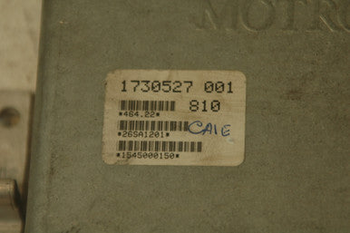 1) DH-44 BMW 1730527 (USED) 12141730527 OEM ECU DME BOSCH 0261200525 MOTRONIC 1.3 FROM: 1991 325i 6 CYL FITS: 1987-1993 M20B25 E30 E34 Euro All Parts