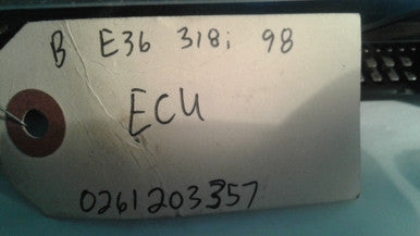 0) BMW OEM 12141427695 DME ECM ECU Engine Control Module (USED) Fits: 318i 1998 E36 & Other Listed Vehicles Euro All Parts