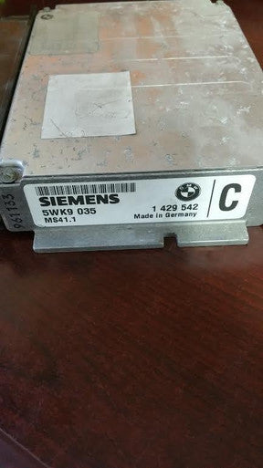 0) BMW OEM 12141429542 USED CONTROL UNIT DME 328i 97 E36 3 Series Euro All Parts