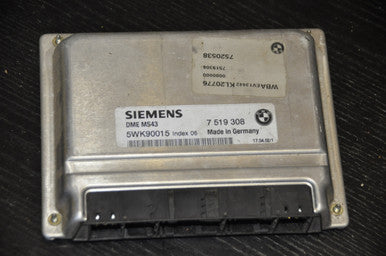 0) BMW OEM 12147519308 Basi DME ECM ECU Module (USED) Fits: X5 2003 E53 M52 6 cyl & Other Listed Vehicles Euro All Parts