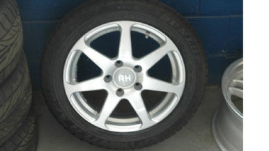 0) 16 IN New RH 39 RIM Set for BMW E39 or E46 with New Winter Tires Euro All Parts