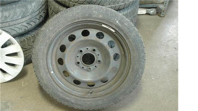 0) 16 IN BMW OEM 36111095013 USED STEEL RIM with Winter Dunlop 205 55 R16 E46 318i 325i 328i 330I M3 Euro All Parts