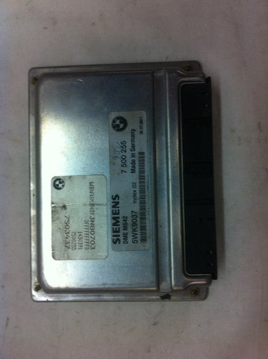 0) BMW OEM 12141430786 USED ECU / DME / ECM Engine Computer 530I 97 3 Series Euro All Parts