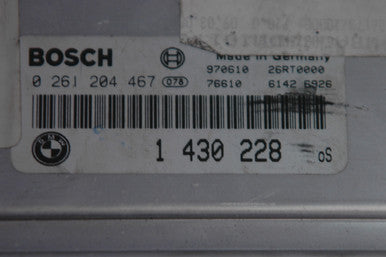 0) BMW OEM 12141430228 USED DME ECM ECU Engine Computer UNIT 540I 97 Euro All Parts