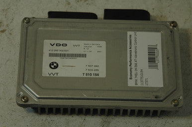 0) BMW OEM 11377510154 AT- Valvetronic Control Unit (USED) Fits: 745Li 2004 E66 & Other Listed Vehicles Euro All Parts