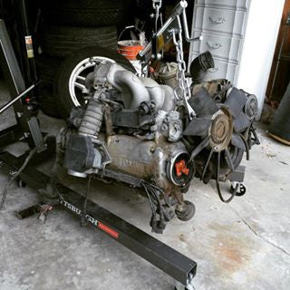 0) BMW OEM 11111271548 USED 633CSI '81 E24 ENGINE M30 3.5 LEFT Long Block Intake Euro All Parts