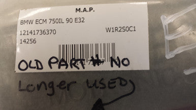 0) BMW OEM 12141736370 USED DME ECM ECU Engine Computer 750IL 90 E3 Euro All Parts