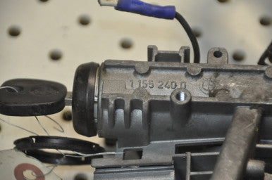 0) BMW OEM 11552400 USED STEERING LOCK WITH KEY & SWITCH 540i E34 61321384839 Fits: E34 540i & other listed vehicles Euro All Parts