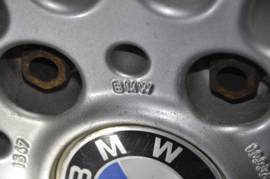 0) BMW 1097185 RIM USED 17 IN BMW OEM 3 piece pt# 1097185 with tire E36 e39 1097185 Euro All Parts
