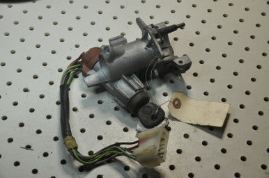 0) BMW OEM 1153410 USED LOCK WITH KEY CYLINDER & SWITCH 1989 325i E30 STEERING Fits: E30 325i 1989 & other listed vehicles Euro All Parts