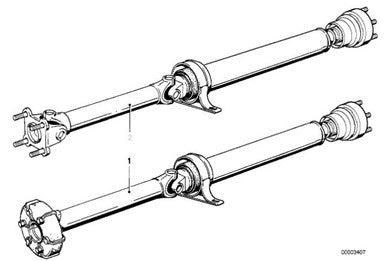 0) BMW OEM 1229328 USED Automatic Driveshaft E32 740iL 740iLP EXTENDED WHEELBASE 05/02/1988 To:11/28/2009 26101229328 26111226613 26101229328 Euro All Parts